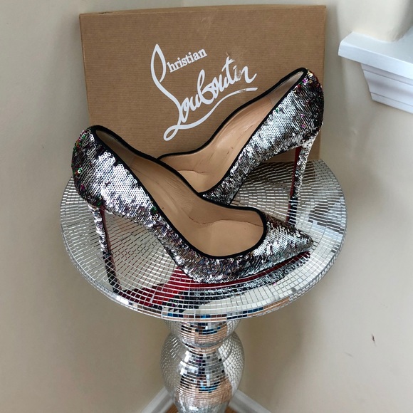 Christian Louboutin Sequined Heels